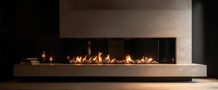Gas Fireplace Ember Bed Design Services in East Lake, Florida