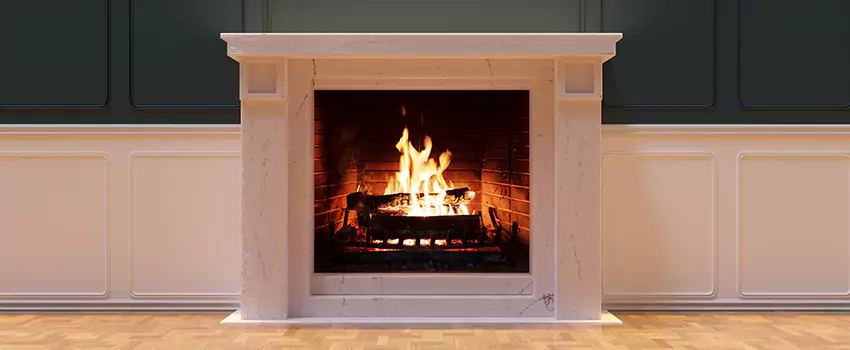 Open Flame Wood-Burning Fireplace Installation Services in East Lake, Florida