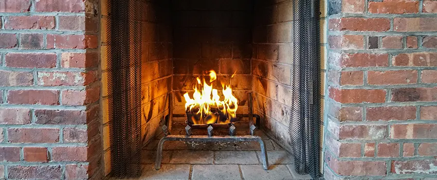 Repairing Damaged Fireplace Tiles in East Lake, Florida
