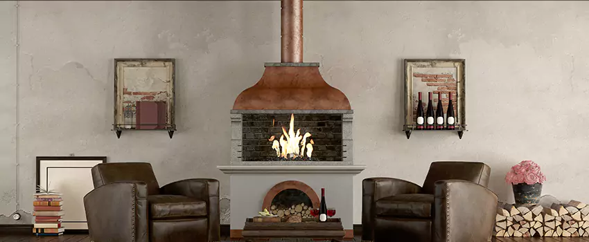 Thelin Hearth Products Providence Pellet Insert Fireplace Installation in East Lake, FL