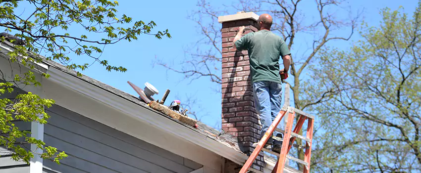 Vinyl and PVC Chimney Flashing Installation in East Lake, FL