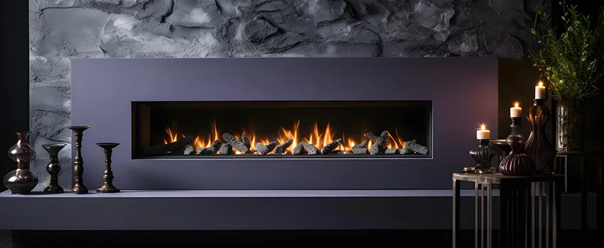 Ember Bed for Ventless Gas Fireplace in East Lake, FL